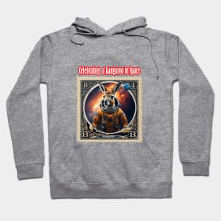 Celebrating A Kangaroo in Space - special stamp Hoodie